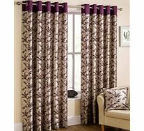 Flora Lined Eyelet Curtains