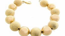 Gold Plated Bead Bracelet