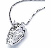 ACE Heart In Heart Crystal Pendant