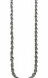 Long Twist Chain Necklace