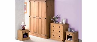 ACE Mexican Pine Bedside Table