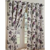 ACE Modern Floral Ring Top Curtains