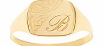 ACE Personalised - 9CT Yellow Gold Embossed Gents