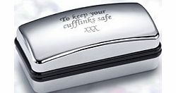 Personalised Cufflinks Box