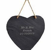 ACE Personalised Heart Slate