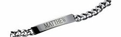 ACE Personalised Stainless Steel Gents I.D. Bracelet