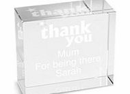 ACE Personalised Thank You Medium Crystal Token