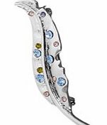 ACE Purple and Blue Leaf Brooch