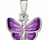 ACE Purple Butterfly Pendant