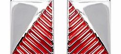 ACE Red Rectangular Cufflinks