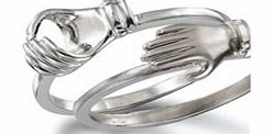 ACE Silver 2-Piece Claddagh Ring