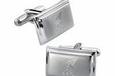 ACE Stainless Steel Rectangle Football Crest Cufflinks