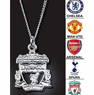 ACE Sterling Silver Crest Pendant