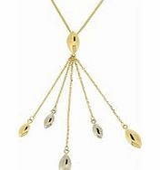 ACE Two Tone Dropper Pendant