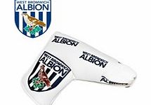ACE West Brom FC Golf Putter Cover - White