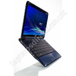 Aspire One 751h Laptop in Blue - 4 Hour Battery Life