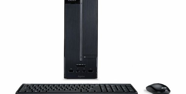Acer Aspire XC-105 SFF Desktop PC (AMD A4-5000 1.5GHz Processor, 6GB RAM, 500GB HDD, DVDRW, LAN, WLAN, Integrated Graphics, Windows 8)