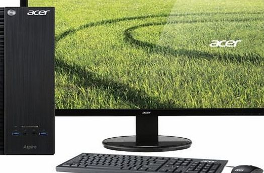 Acer Aspire XC-703 Desktop PC with Acer 21.5-Inch Full HD Monitor (Intel Celeron J1900 2.42GHz, 4GB RAM, 500GB HDD, Intel HD Graphics, Windows 8.1)