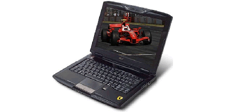 Acer Ferrari 1100-804G32Mn Formula One Notebook
