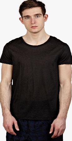 Acne Studios Mens Standard O T-Shirt ACN2418blkxs