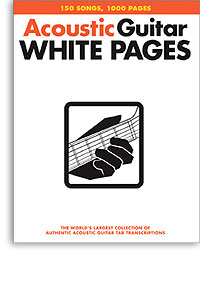 Acoustic Guitar White Pages