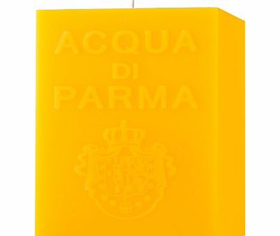 Acqua Di Parma Large Yellow Cube Candle -