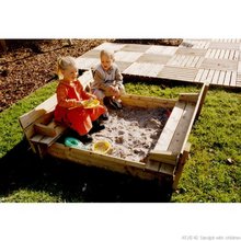 Action Tramps Wooden Sand Pit