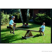 Action Tramps Wooden SeeSaw