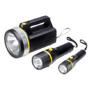 3 Pack Torch - Batteries Included