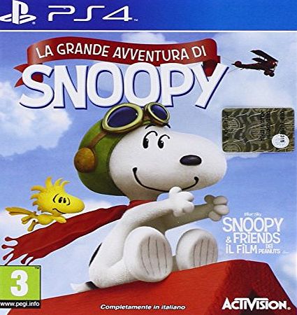 ACTIVISION  Snoopys Grand Adventure, PS4 - video games (PS4, PlayStation 4, Physical media, Platform, Behaviour Interactive, RP (Rating Pending), ITA)