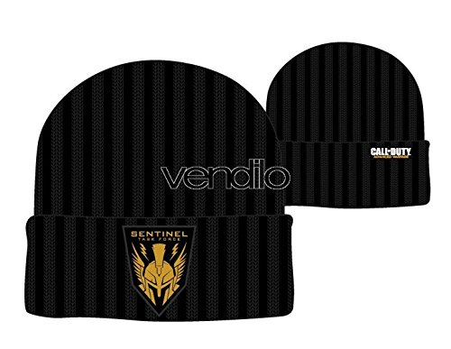 ACTIVISION Call Of Duty Advanced Warfare - Rib Pattern Beanie with Sentinel Patch (Electronic Games)