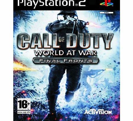 Activision Call Of Duty World At War PS2