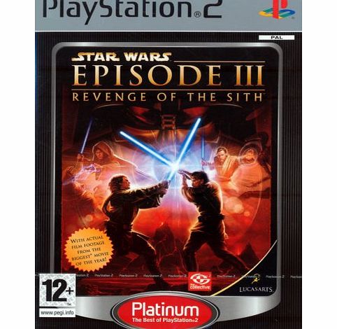 ACTIVISION Star Wars Episode III: Revenge of the Sith Platinum (PS2)