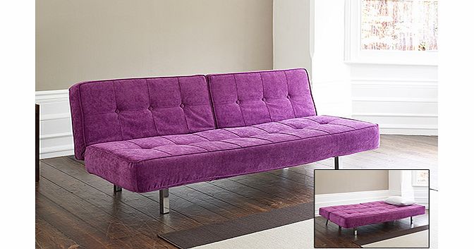 Pesaro Sofa Bed - Purple