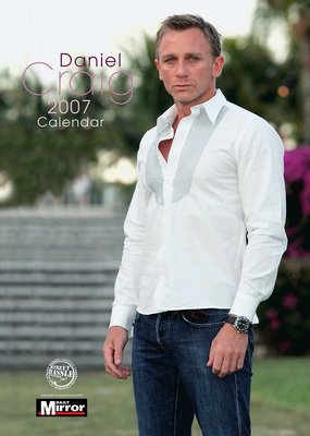 Actor Daniel Craig 2006 Calendar