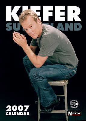 Actor Keifer Sutherland 2006 Calendar