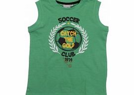 Adams Boys Green Football Vest B7 L4/D4