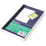 Adams Duplicate Order Book 141 x 205mm