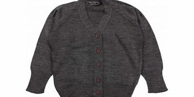Adams Girls Grey School Cardigan L18/D13