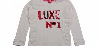Adams Girls Luxe Long Sleeved Top DJ L2/D16