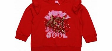 Adams Girls Sweatshirt with Owl Print L7/C4
