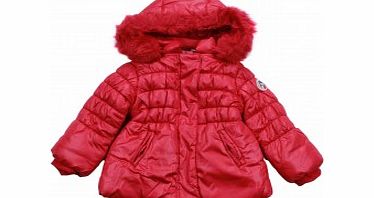 Adams Toddler Girls Rose Padded Puffball Jacket B7