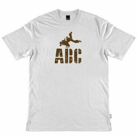 Addict ABC Vintage White T-Shirt