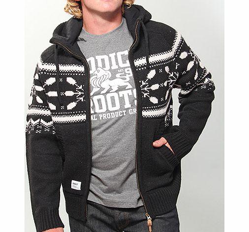 Addict Alpine Knit Hooded zip knit