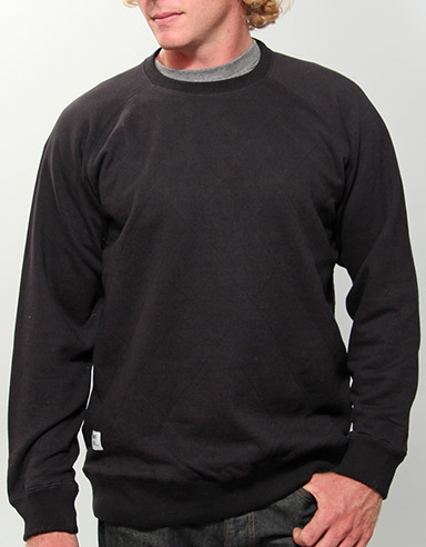 Addict Expedition Crew Neck sweatshirt - Black