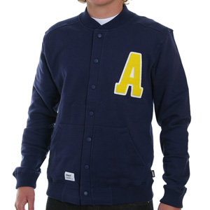 Addict Letterman College sweat - Navy