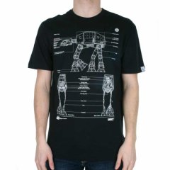 Addict Mens Addict At-at Tee Black