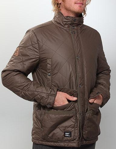 Addict Northern Quilt jacket - Grape Leaf