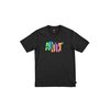 Overlap Stencil T-Shirt - Black