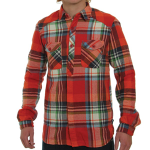Addict Standard Flannel shirt - Red